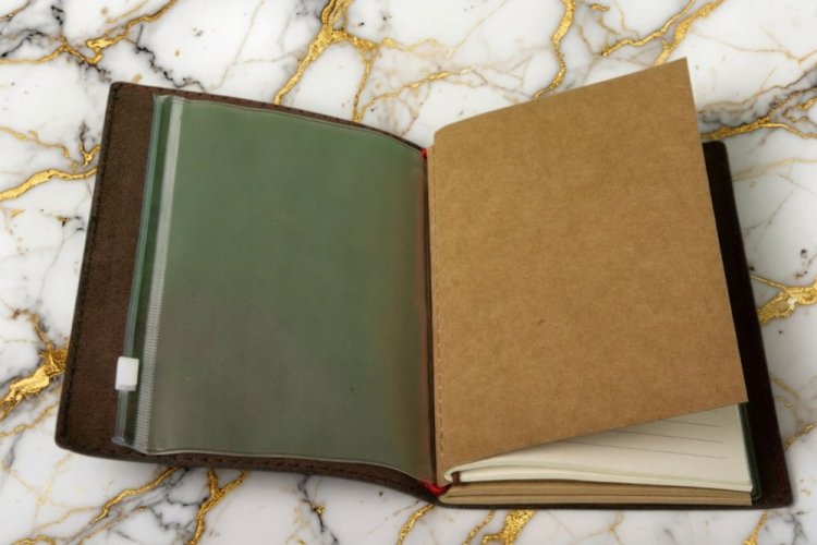 Midori Traveler's Notebook.