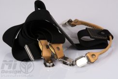 oboustranné pánské šle s hadí kůží