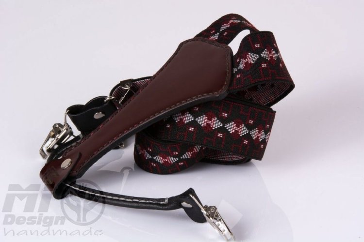 oboustranné pánské šle černé