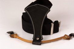 oboustranné šle černé