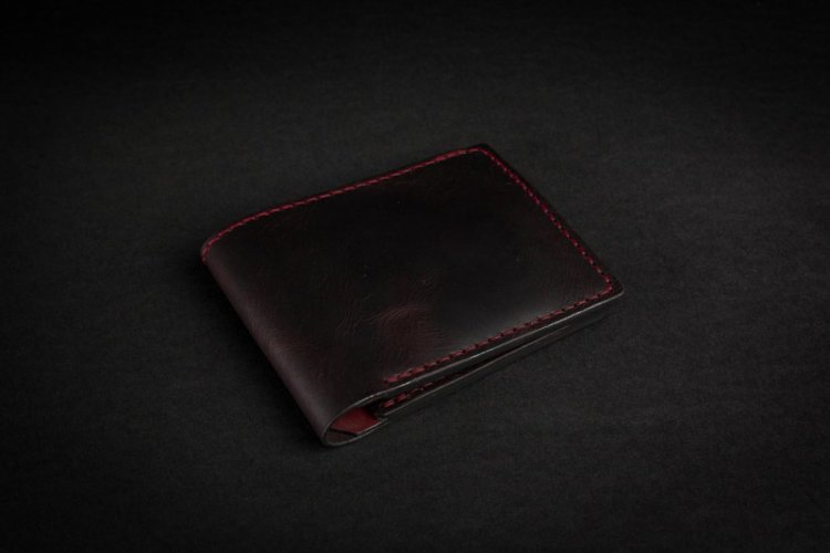 Ručně šitá kožená peněženka THOMAS premium