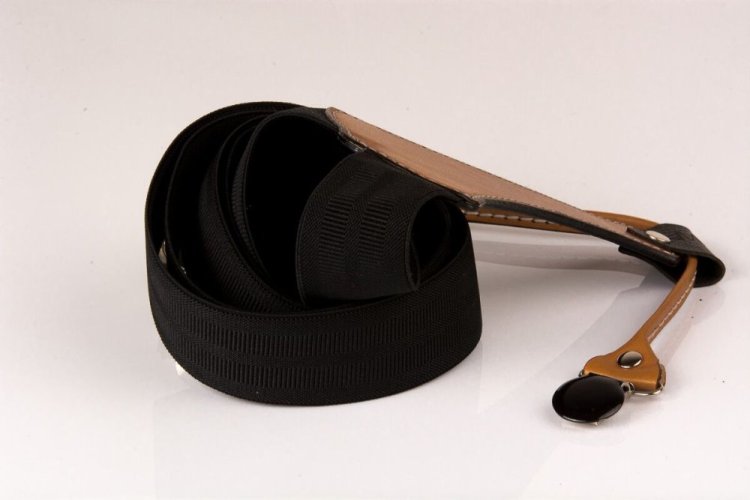 oboustranné šle černé