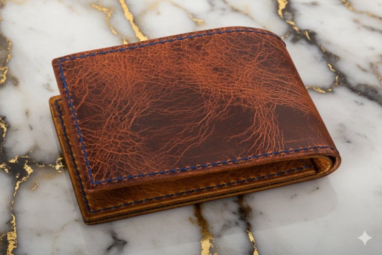 Pánská ručně šitá kožená peněženka CLASSIC