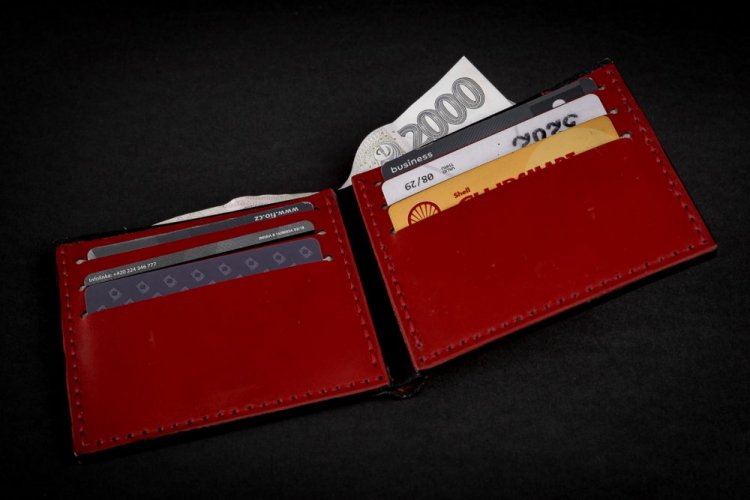 Kožená ručně šitá pánská peněženka na míru - GENESIS
