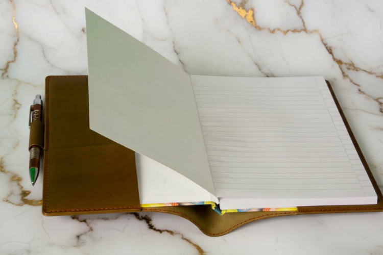 Kožený obal na diář A5