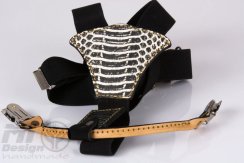 oboustranné pánské šle s hadí kůží