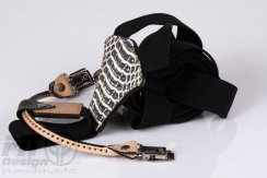 oboustranné pánské šle hadí kůže