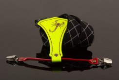 oboustranné šle červenozelené