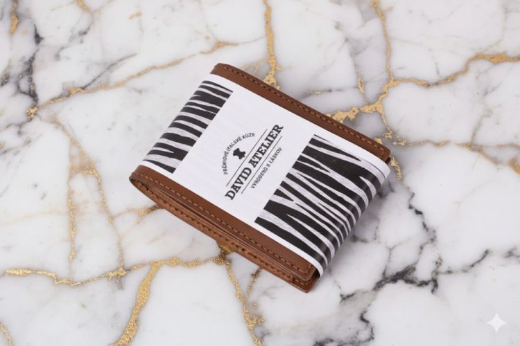 Pánská ručně šitá kožená peněženka CLASSIC