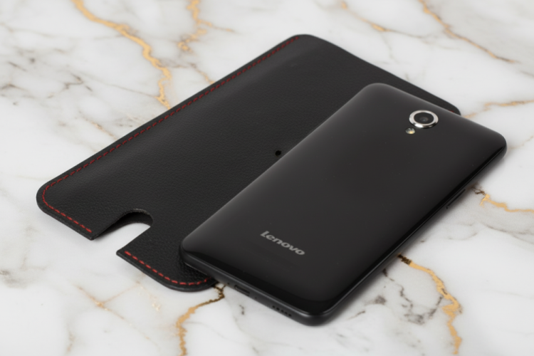 jednoduché kožené pouzdro na mobil