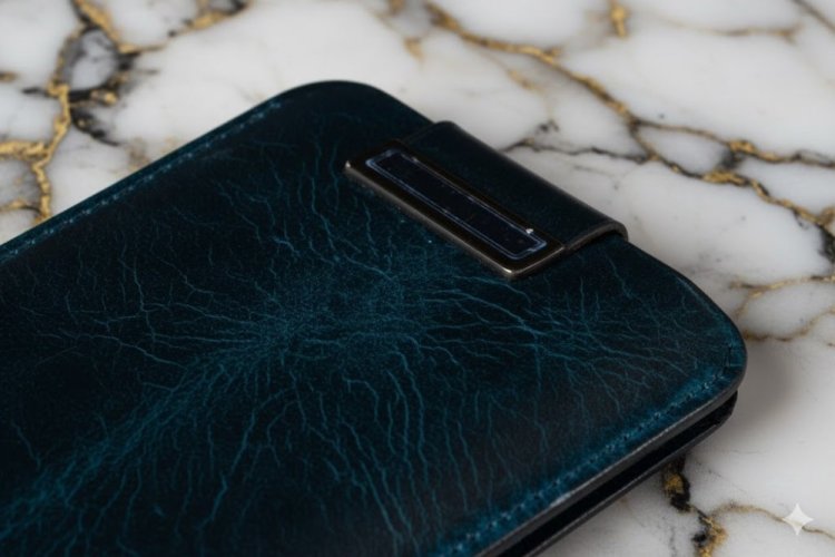 Jednoduché pouzdro na telefon s magnetickou přezkou